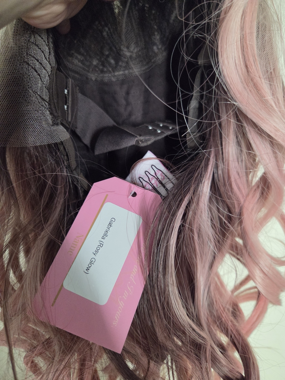 Gabriella (Rosy Glow) Chelsey Smith Crowns Wig - Picture 5 of 7